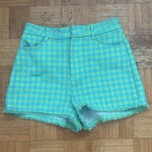 Zara tweed shorts